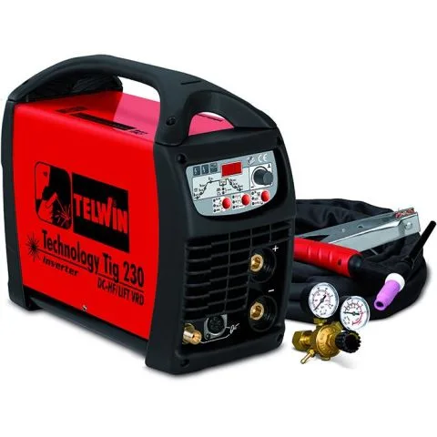 Telwin Technology Tig 230 DC/HF/LIFT Svetsmaskin – Technology Tig 230 DC/HF/LIFT
